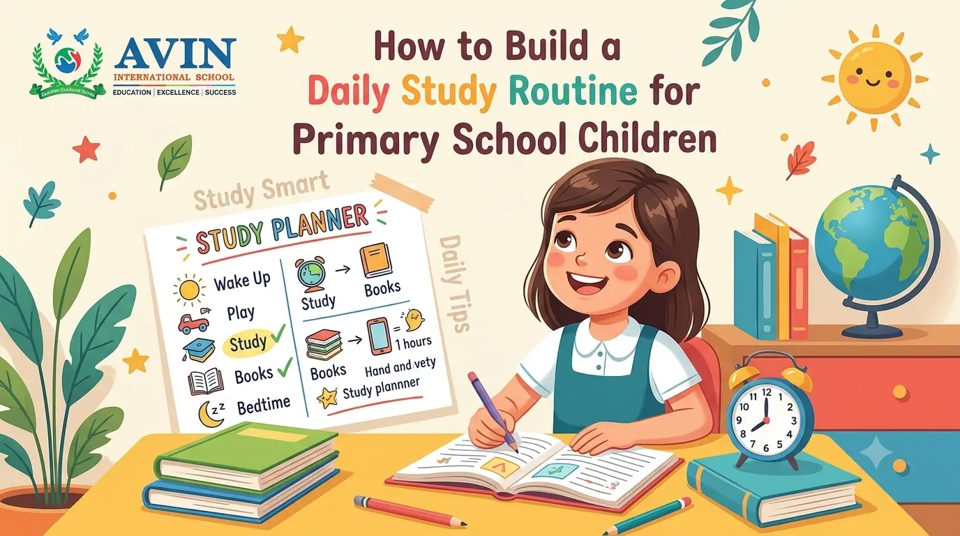 How to Build a Daily Study Routine for Primary School Children