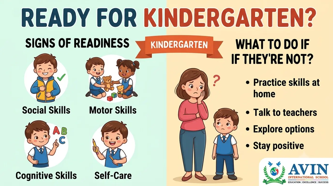 Signs Child is Ready For Kindergarten -What to Do If They Are Not